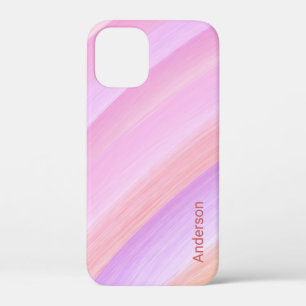 Modern Eligant Retro Line Monogram iPhone 12 Mini Case
