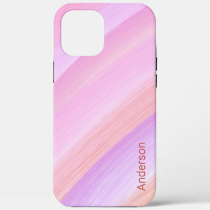 Modern Eligant Retro Line Monogram iPhone 12 Pro Max Case