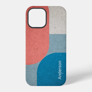 Modern Eligant Retro Line Monogram iPhone 12 Pro Case
