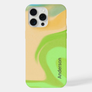 Modern Eligant Retro Line Monogram iPhone 15 Pro Max Case