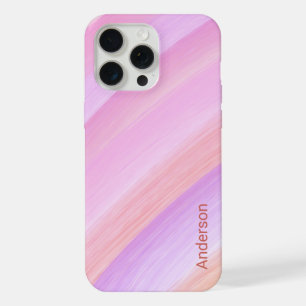 Modern Eligant Retro Line Monogram iPhone 15 Pro Max Case