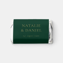 Modern Emerald Green & Gold Wedding