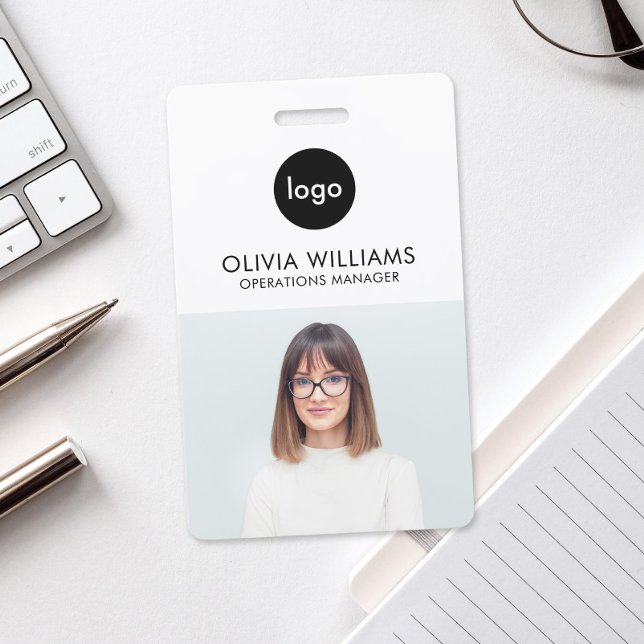 Modern Employee Photo ID Company ID Badge (Creator Uploaded)