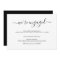 Modern Engagement Party Invitation