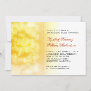 modern engagement party invitations