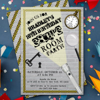 Modern Escape Room Party Any Age Birthday