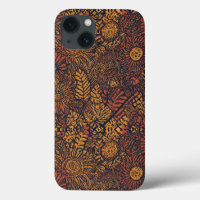 Modern Ethnic Batik-Inspired Pattern