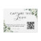 Modern Eucalyptus Capture The Love QR code 