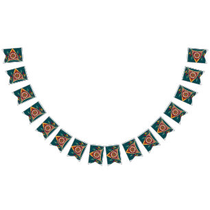 modern-event-venue-adorned-with-bunting-banner bunting