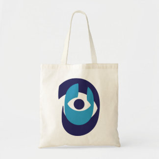Modern Evil Eye Tote Bag – Protective Nazar Amulet