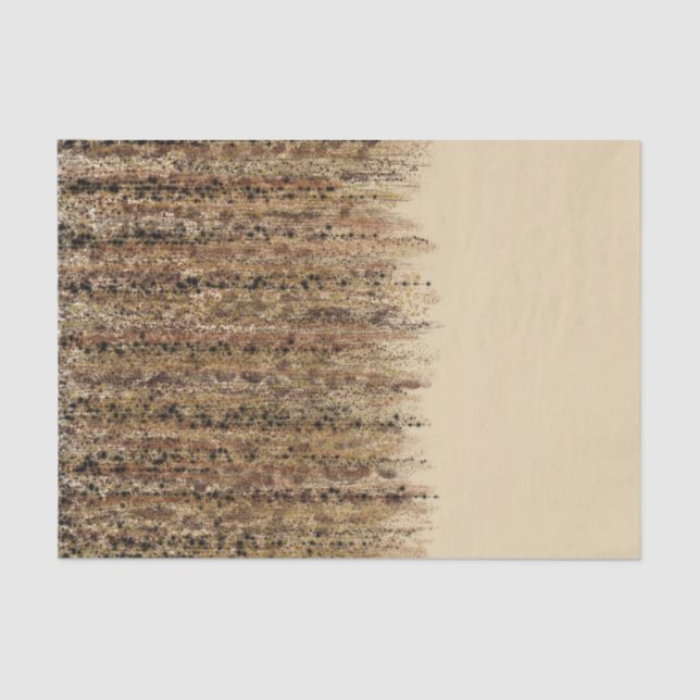 Modern Exotic Safari Abstract Glam Print Tissue Paper (Front)