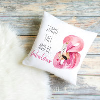 Modern Exotic Stand Tall And BE Fabulous Flamingo