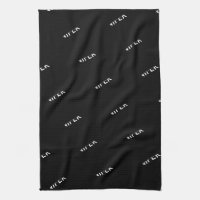 Modern Extravagant You Name It Personalised Black