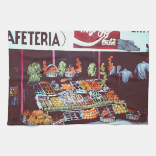 Modern Face on a Timeless Commerce Tea Towel