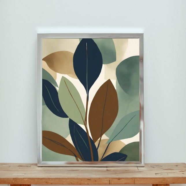 Modern Fall Foliage Art Print (Creator Uploaded)