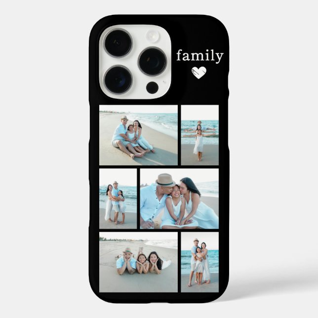 Modern Family 6 Photo Black Case-Mate iPhone Case (Back)