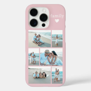 Modern Family 6 Photo Blush Pink iPhone 16 Pro Case