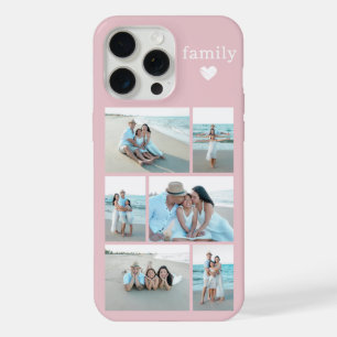Modern Family 6 Photo Blush Pink iPhone 15 Pro Max Case