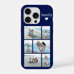 Modern Family 6 Photo Navy Blue iPhone 15 Pro Case
