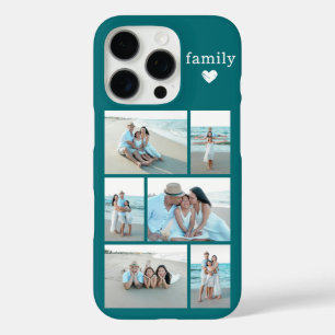 Modern Family 6 Photo Teal iPhone 16 Pro Case