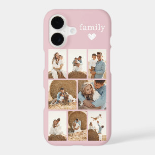 Modern Family 8 Photo Blush Pink