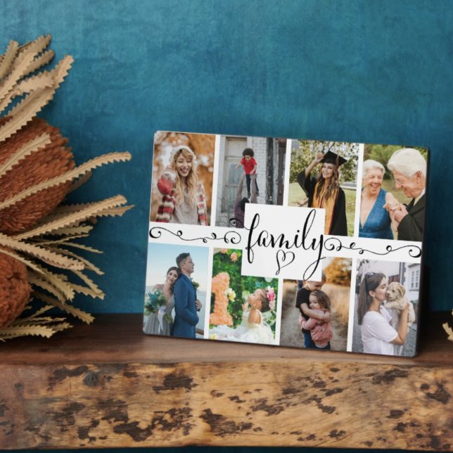 Modern Family 8 Photo Keepsake Plaque (Creator Uploaded)