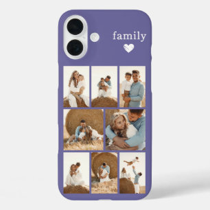 Modern Family 8 Photo Purple iPhone 16 Plus Case