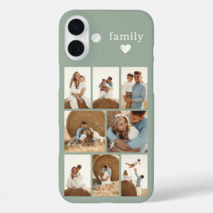 Modern Family 8 Photo Sage Green iPhone 16 Plus Case