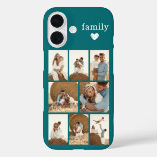 Modern Family 8 Photo Teal iPhone 16 Case