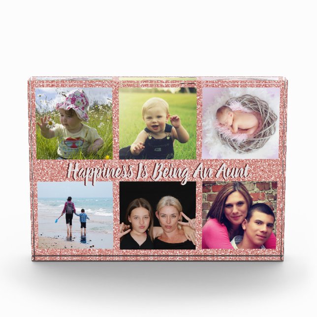 Modern Family Aunt Collage With 6 Photos (Front)