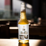 Modern Family Christmas Tree Photo With Star Beer Bottle Label<br><div class="desc">Capture the magic of your family's holiday moments with our "Modern Family Christmas Tree with Photo" personalised keepsake.Transform your family's special memories into a one-of-a-kind holiday keepsake with our "Modern Family Christmas Tree with Photo" ornament from Zazzle. Order yours today and make this holiday season truly memorable!</div>