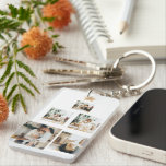 Modern Family Christmas Tree Photo With Star Key Ring<br><div class="desc">Capture the magic of your family's holiday moments with our "Modern Family Christmas Tree with Photo" personalised keepsake.Transform your family's special memories into a one-of-a-kind holiday keepsake with our "Modern Family Christmas Tree with Photo" ornament from Zazzle. Order yours today and make this holiday season truly memorable!</div>