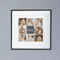 Modern Family Collage Photo & Personalised Gift