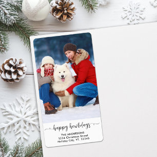 Modern Family Custom Dog Photo Happy Howlidays