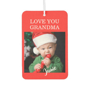 Modern Family Photo Christmas Car Air Freshener