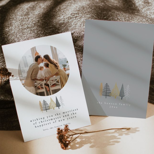 Modern Family Photo Christmas Card (Creator Uploaded)