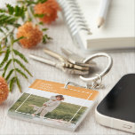 Modern Family Photo& Happy Thanksgiving Day Gift Key Ring<br><div class="desc">Modern Family Photo & Happy Thanksgiving
Best Gift For Your Friends And Family,  Personalised Thanksgiving Text With Autumn Colours.</div>