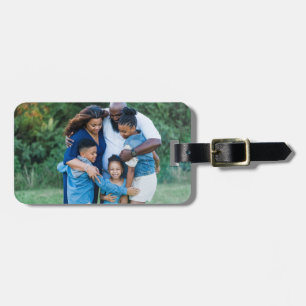 Modern Family Photo Keepsake Luggage Tag
