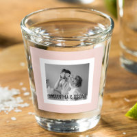 Modern  Family Photo Pastel Pink Simple Gift