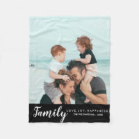Modern Family Photo Template Your Words Custom