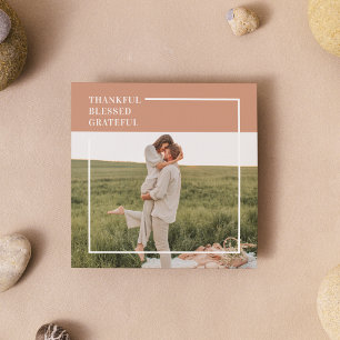 Modern Family Photo   Thankful Blessed Grateful