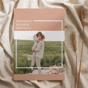 Modern Family Photo   Thankful Blessed Grateful 