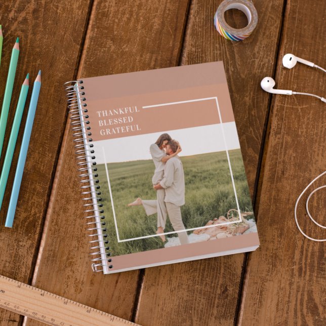 Modern Family Photo | Thankful Blessed Grateful Planner (Creator Uploaded)