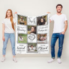 Modern Family Remembrance Keepsake Photo Collage