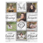 Modern Family Remembrance Keepsake Photo Collage