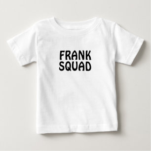 Modern Family Squad Custom Name Black Baby T-Shirt