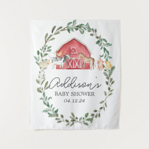 Modern Farm Welcome Sign farm Welcome Poster Tapes Tapestry