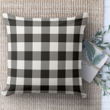 Modern Farmhouse Black & White Buffalo Plaid 