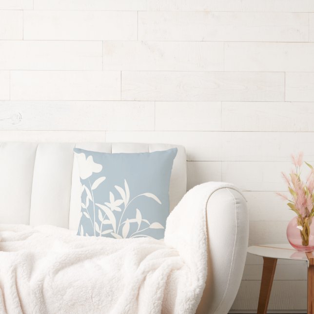 Modern Farmhouse floral pillow (Couch)