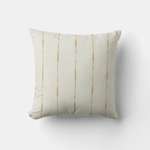 Modern Farmhouse geometric stripes green Cushion